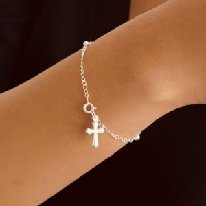 PULSERA DENARIO CRUZ